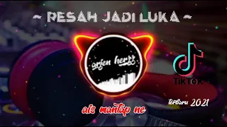 dj resah jadi luka viral tiktok