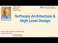 L12 Software Architecture and High Level Design