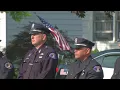 NEWS 4 AT 6 Beloved Dunkirk police officer is laid to rest