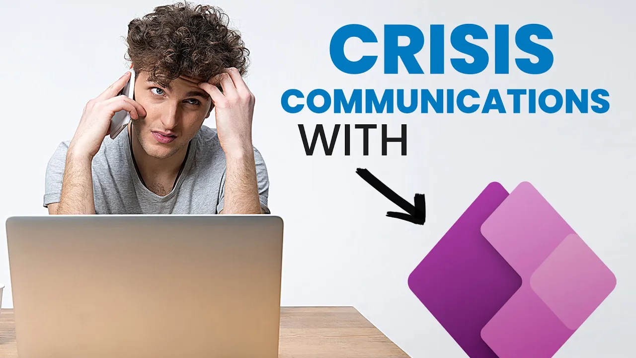 COVID 19 Crisis Communications with Microsoft Power Apps, Power Automate, SharePoint, and Teams