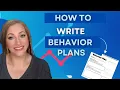 How to Conduct a Functional Behavior Assessment Behavior Analysis Basics Writing a Behavior Plan
