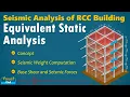 Seismic Analysis of RCC Building by Equivalent Static Method Seismic Weight Computation