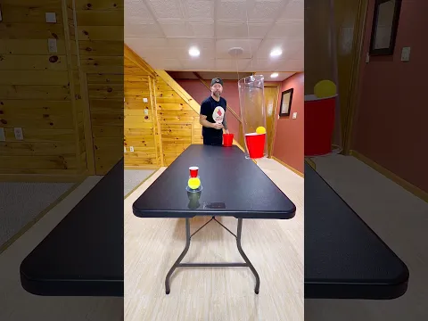 Creative 2 For 2 Ping Pong Trick Shot #trickshots #trickshot
