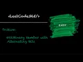 Binary Number with Alternating Bits LeetCode 693 - Python Solution