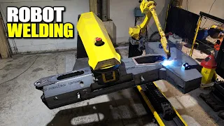 How Forestry Machine Frames Are Made | Robot Welding & CNC Machining