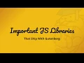 JavaScript Libraries Bundled with Gutenberg Editor in WordPress