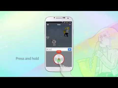 Download MP3 LINE Tutorial Video - Audio Messages