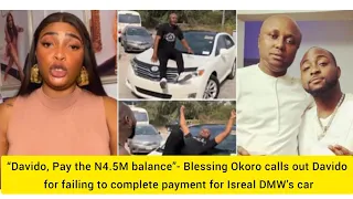  davido pay the n4 5m balance popular therapist blessing okoro calls out davido