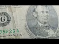 5 Bill - Serial G96895226A Could It Be Worth 5 To 500