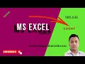 COUNT Function Microsoft Excel Bangla Tutorial