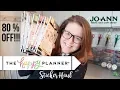 HAPPY PLANNER STICKER HAUL 80 OFF JOANN FABRIC
