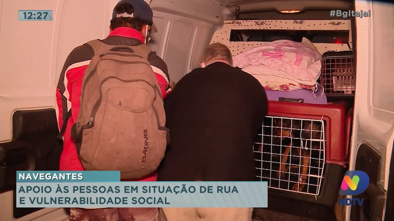 Navegantes intensifica apoio às pessoas em situação de rua e vulnerabilidade social