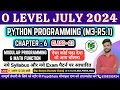 Day-23 Python Programming M1-R5 1 O Level Python Programming M1-R5 For O Level PreptShala