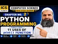 ICS 11th CS Lecture 3 print Function in Python
