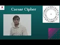 Cryptography - Caesar Cipher Cryptography
