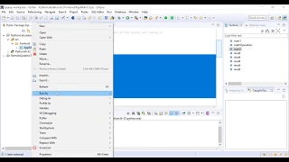 IPGRAY - Python Part 1 How to create a python project using pydev plugin in eclipse