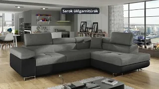 Kanapék, ülőgarnitúrák rengeteg stílusban és kivitelben