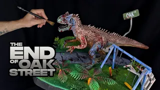 THE END OF OAK STREET DIORAMA DIY + (RESEÑA) YA VI LA PELÍCULA 🦖🤯