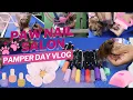 Teacup Yorkie Pamper Day Vlog Dog Nail Salon PetSmart Haul