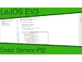 LeJOS EV3 Ep25 - Color sensor Pt2