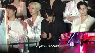 230107 SEVENTEEN REACTION TO NEW JEANS Attention Hype Boy Golden Disk Award Bangkok 