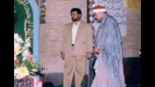 القارئ مصطفى راغب غلوش ال عمران رائعة ونادرة ايران 