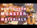 How to Quickly Farm Monster MATERIALS Monster Hunter Rise