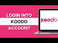 Koodo Web Login How to Login To Your Koodo Account 2024