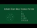 104 Alphabet Right Angle Triangle Pattern without any pre-defined method using while loop in Python