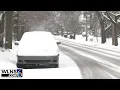 Snowy roads in Lansing school closings winter wonderland A little bit of everything Friday mornin