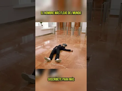 😂 El hombre más flojo del mundo #shorts