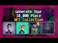 How to create a NFT Collection No Code - Generate NFT Online
