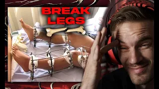 People break their legs on purpose why
