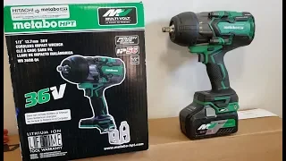 Download Metabo HiKOKI HPT 36V Cordless/Corded Impact Wrench review MP3