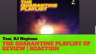 teni dj neptune the quarantine playlist album reaction review