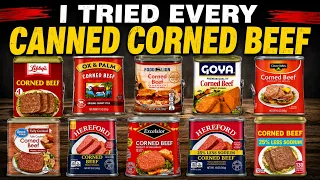 I Tried Every Can of Corned Beef I Could Find! - WHAT ARE WE EATING??