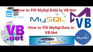 Vb NET MySql - How to FIX MySql Data in VB NET
