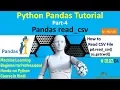 Python Pandas Part-4 Pandas read - csv File in Hindi How to Machine Learning Course 02 04