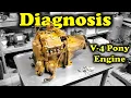 John Deere 830-Industrial Pony Motor Removal and Diagnosis
