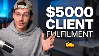 How I Fulfilled My $5,000 Copywriting Client (Step-by-Step)