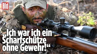 Ein Jahr Ukraine-Krieg: Supersniper „Wali“ erinnert sich an den Kriegsbeginn