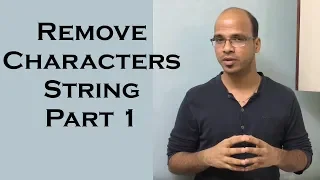 Remove Characters from Number String in Java use of StringBuffer in Java Part 1