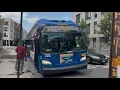 NYCT Bus Co New Flyer XN40 Bx21 Full Ride from Westchester Square to Mott Haven-136th Street