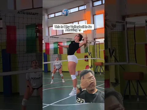 #volleyball #volleyballworld #gym #funny