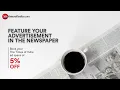 High Impact Low Cost Advertise in The Times of India Classifieds