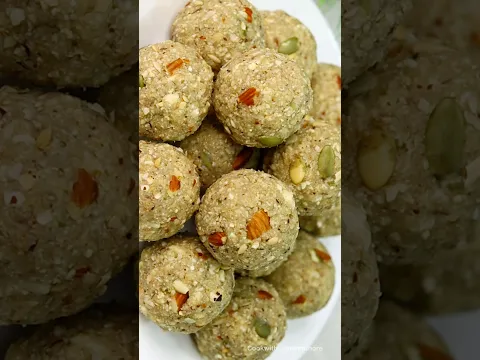 सर्दी के सबसे शक्तिवर्धक लड्डू। Dry Fruit Laddu | Makhana Laddu #shorts#dryfruits#laddu#recipe#food