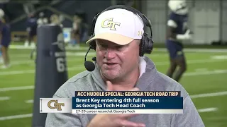 GT FB Brent Key on ACC Huddle Special Road Trip