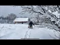 First Snow in the Village | Grandma’s Winter Day