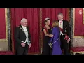 SS.MM. los Reyes ofrecen una cena de gala en honor del Presidente de Alemania y la Primera Dama
