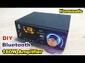 Lagu diy homemade  bluetooth  speaker module mp3 player kit with amplifier